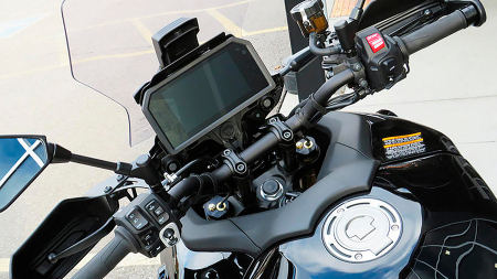 MOTO - Sticlă hibridă de protecție Pixsel vitezometrul motocicletei YAMAHA TRACER 9 GT + 2022 - 2024 9.6“