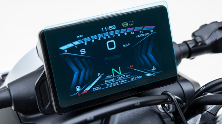 MOTO - Sticlă hibridă de protecție Pixsel vitezometrul motocicletei ZONTES ZT 350 GK 6.2“