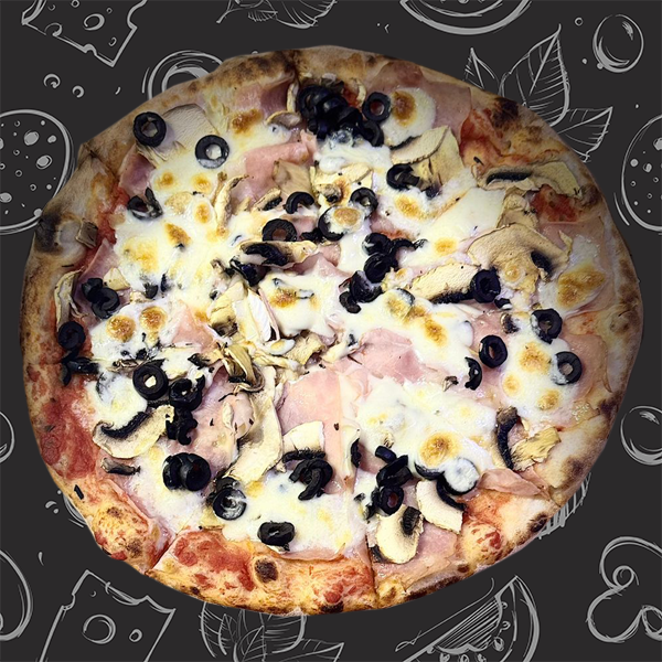 PIZZA CAPRICIOSA 42 cm (1050 gr) [1]