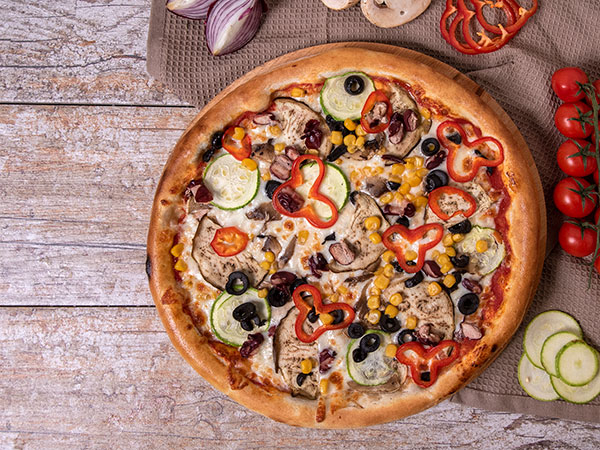 PIZZA VEGANA 32 cm (530 gr) [1]