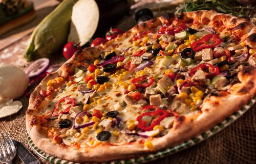 PIZZA VEGETARIANA 42 cm (1100 gr) [1]