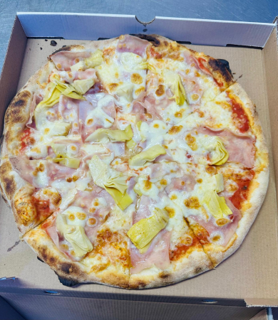 Pizza Pe Vatra - PIZZA CARCIOFI 32 cm (500 gr)