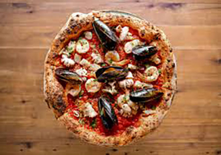 Pizza Pe Vatra - PIZZA FRUTTI DI MARE 42 cm (1100 gr)