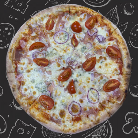 Pizza Pe Vatra - PIZZA GENOVESE 32 cm (650 gr)