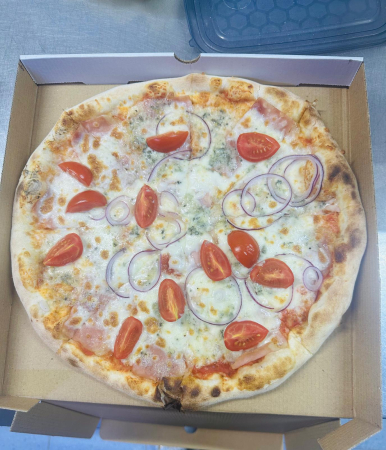 Pizza Pe Vatra - PIZZA GENOVESE 32 cm (650 gr)