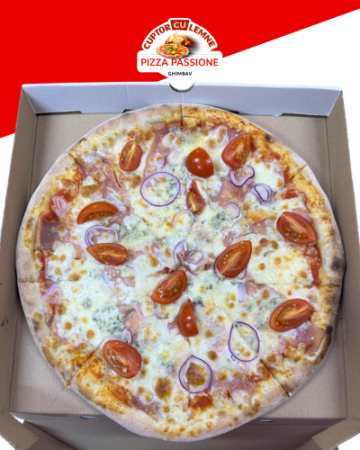 Pizza pe Cuptor cu Lemne - PIZZA GENOVESE 42 cm (1100 gr)