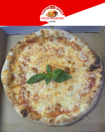 Pizza pe Cuptor cu Lemne - PIZZA MARGHERITA 32 cm (390 gr)