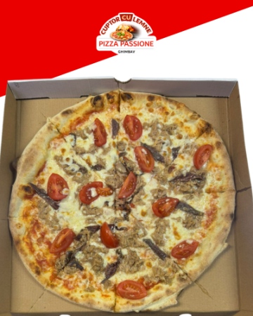 Pizza pe Cuptor cu Lemne - PIZZA PESCATORE 42 cm (1100 gr)