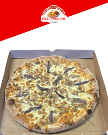 Pizza pe Cuptor cu Lemne - PIZZA PESCATORE DEL MARE 42 cm (1130 gr)