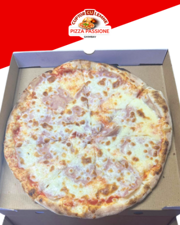 Pizza pe Cuptor cu Lemne - PIZZA PROSCIUTTO 42 cm (1060 gr)