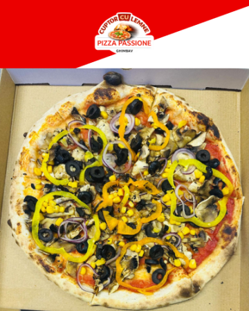 Pizza pe Cuptor cu Lemne - PIZZA VEGANA 42 cm (1050 gr)