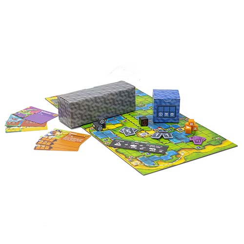 Cubitos joc cursa zaruri dice building push your luck AEG John D Clair [3]