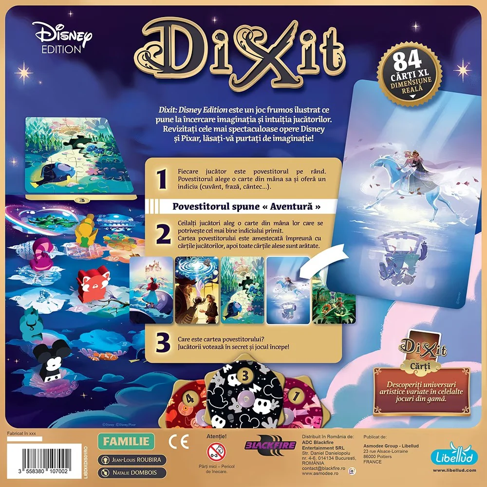 Dixit Disney storytelling carti filme Pixar Natalie Dombois Libellud romana [3]