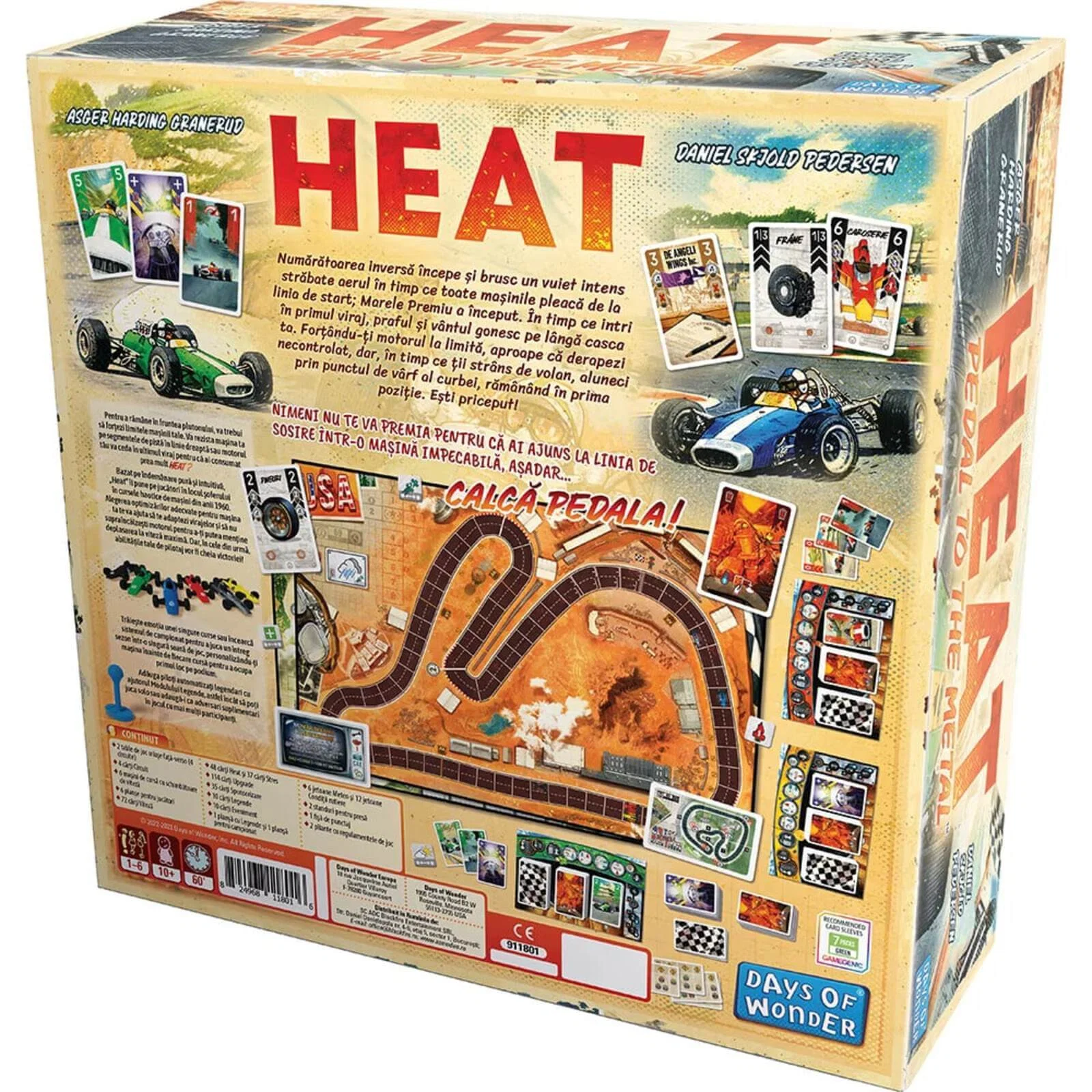 Heat Pedal to the Metal curse auto hand management Days of Wonder Spiel des Jahres [3]