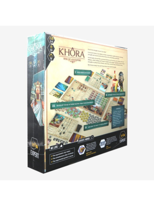 Khora Rise of an Empire eurogame Grecia Antica zaruri actiuni IELLO Kennerspiel [4]