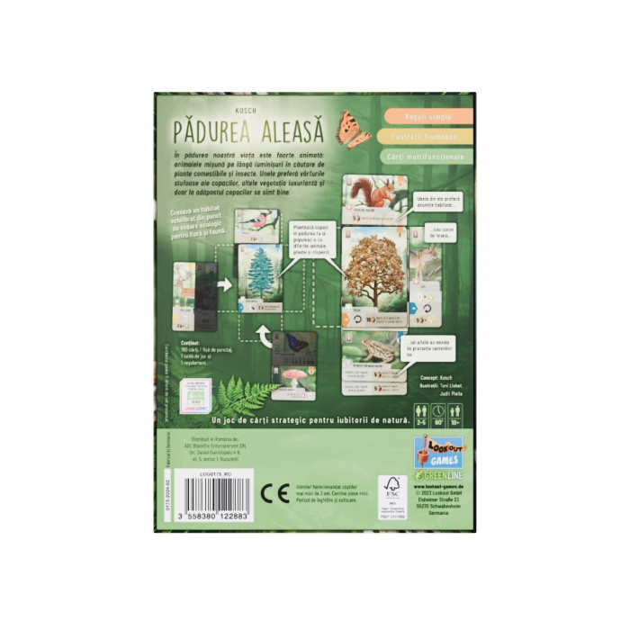 Padurea Aleasa Forest Shuffle Joc Carti Natura Romana - Playzar [4]