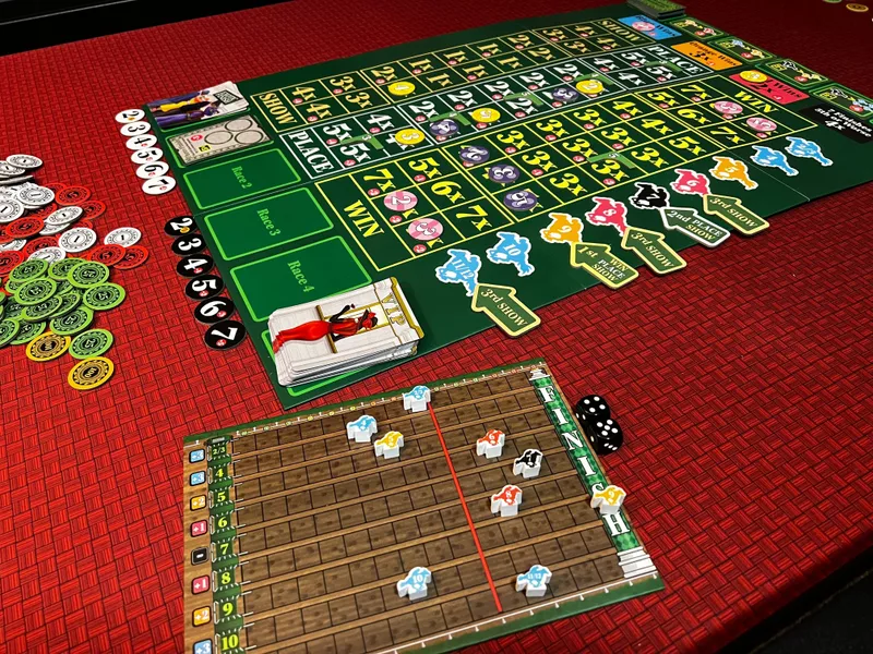 Ready Set Bet joc petrecere pariuri curse cai timp real AEG John D Clair [2]