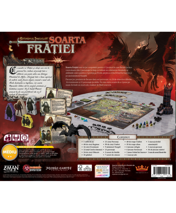 Stapanul Inelelor Soarta Fratiei editie limba romana - joc cooperativ Z-Man Games [2]