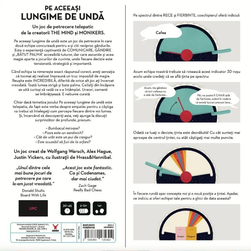 Wavelength Pe aceeasi lungime de unda joc social spectru Palm Court romana [4]