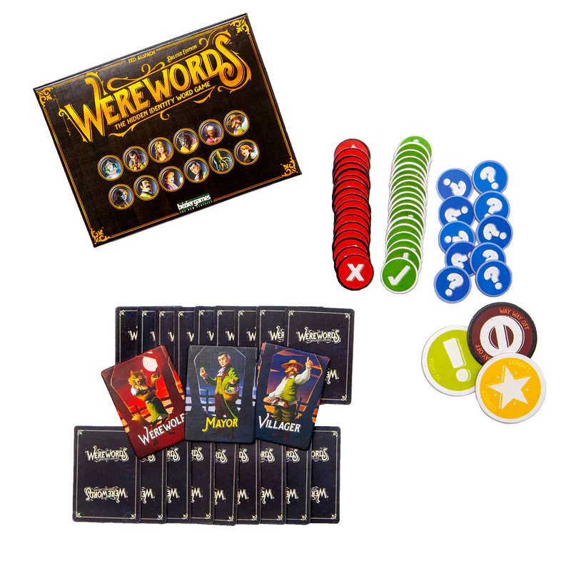 Werewords Deluxe Edition joc petrecere deductie sociala Varcolac Bezier Games [2]