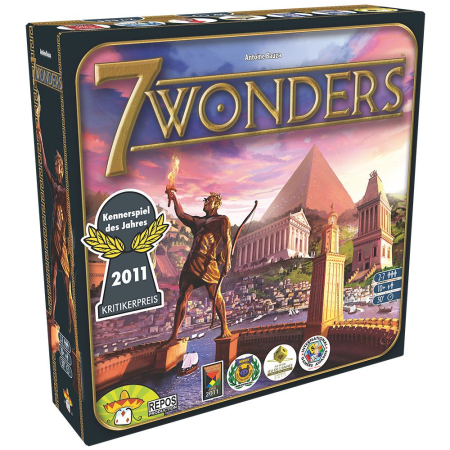 Sub 30 minute - 7 Wonders card drafting civilizatii antice minuni arhitecturale Repos Production romana