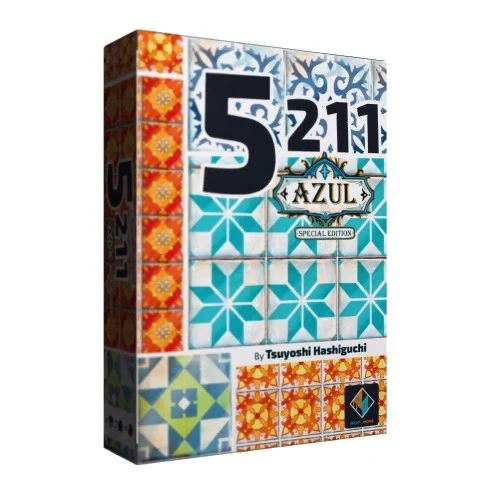 Pattern recognition - Azul 5211 Special Edition carti colorate hand management Next Move Games