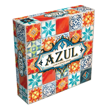 Abstract - Azul tile placement placute ceramice palat portughez Spiel des Jahres romana