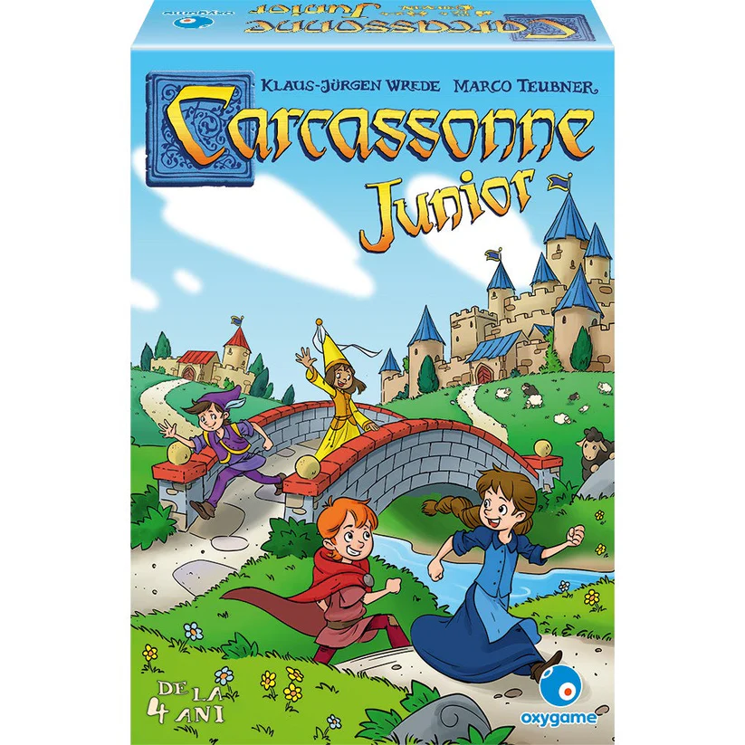 Sub 30 minute - Carcassonne Junior - joc de societate pentru copii în limba română