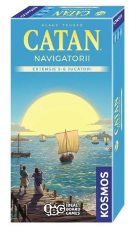 Explorare - Catan Navigatorii Extensie 5-6 Jucatori corăbii insule RO