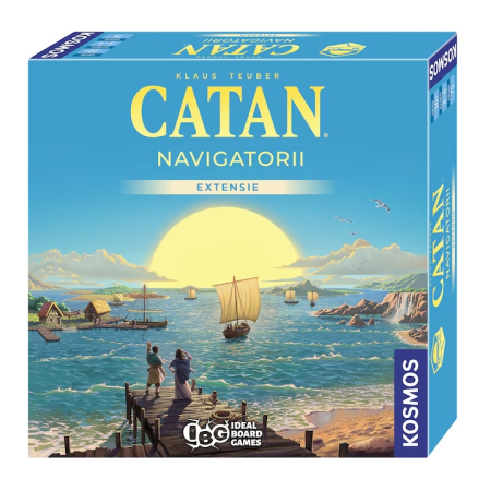 Explorare - Catan Navigatorii extensie joc de societate corăbii insule RO