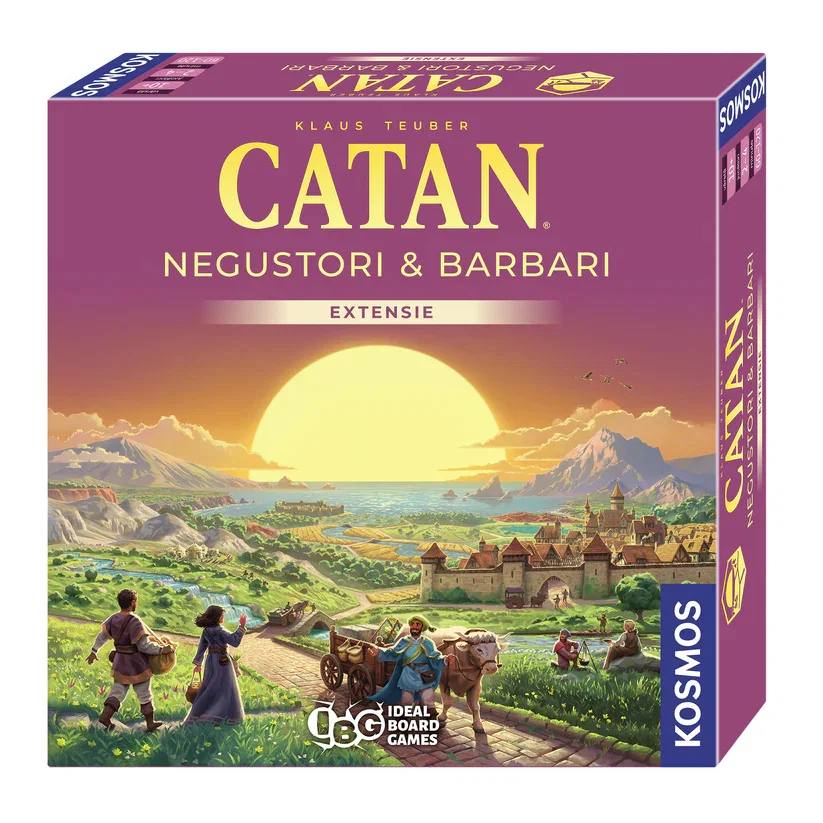 Extensie - Catan Negustori si Barbari extensie joc de societate scenarii RO