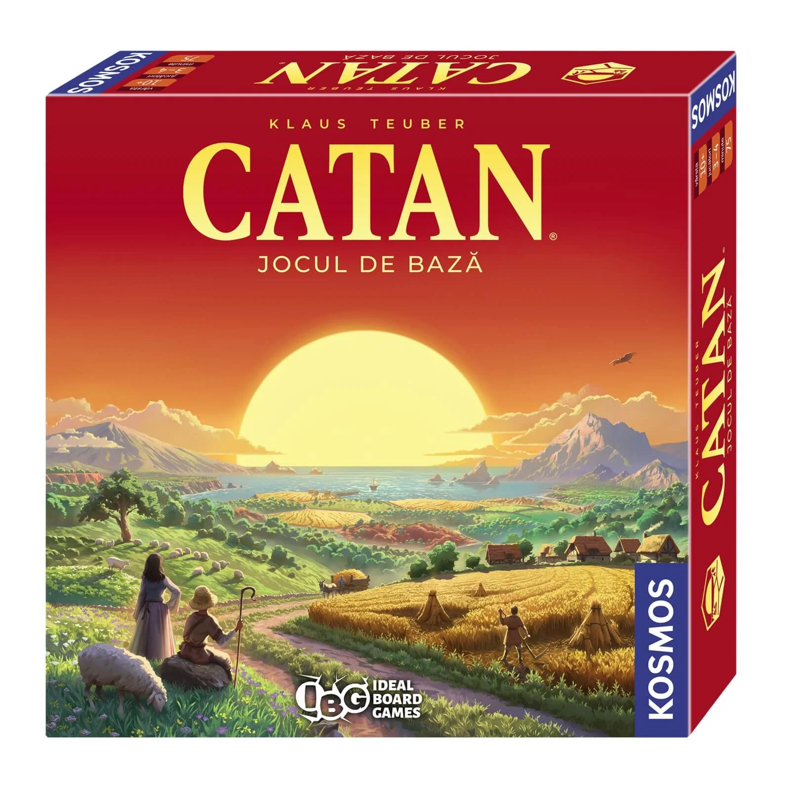 Negociere - Catan joc de societate strategie negociere colonisti RO