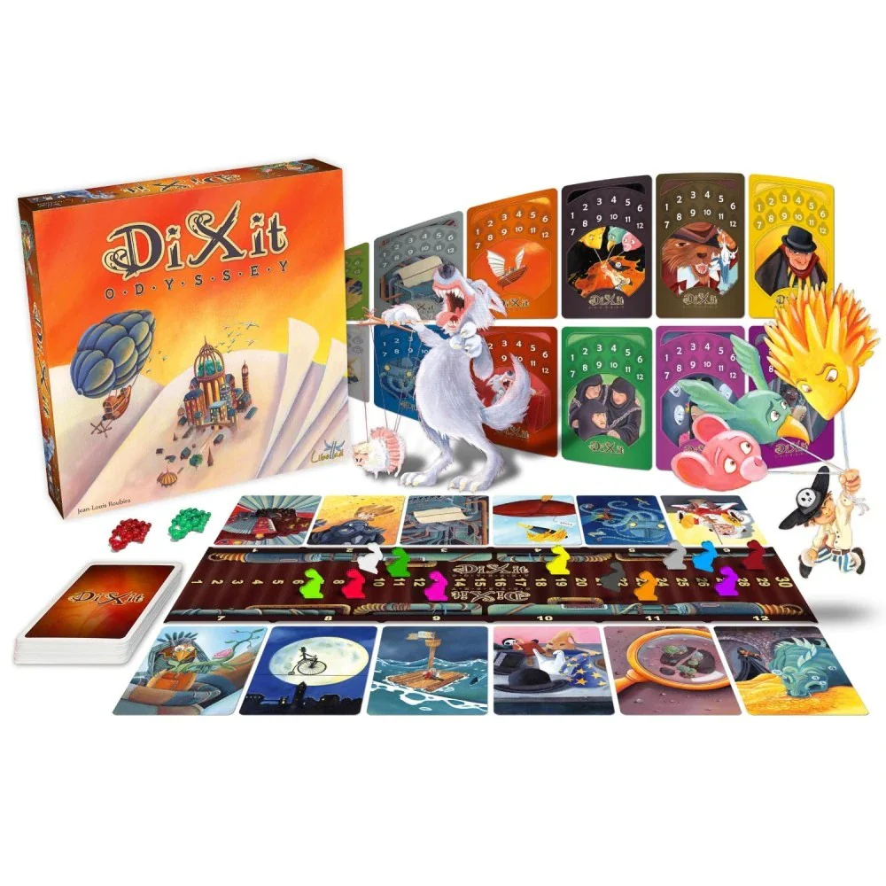 Dixit Odyssey standalone 12 jucatori 84 carti noi Libellud limba romana [1]