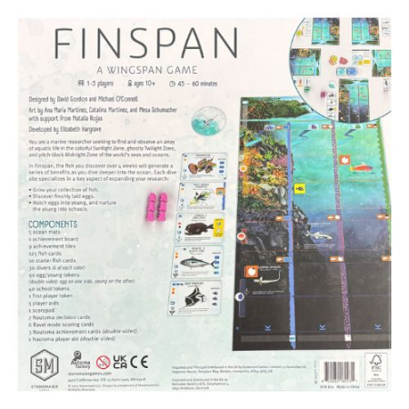 Finspan tableau building marin Wingspan serie pesti Stonemaier David Gordon Elizabeth Hargrave [1]