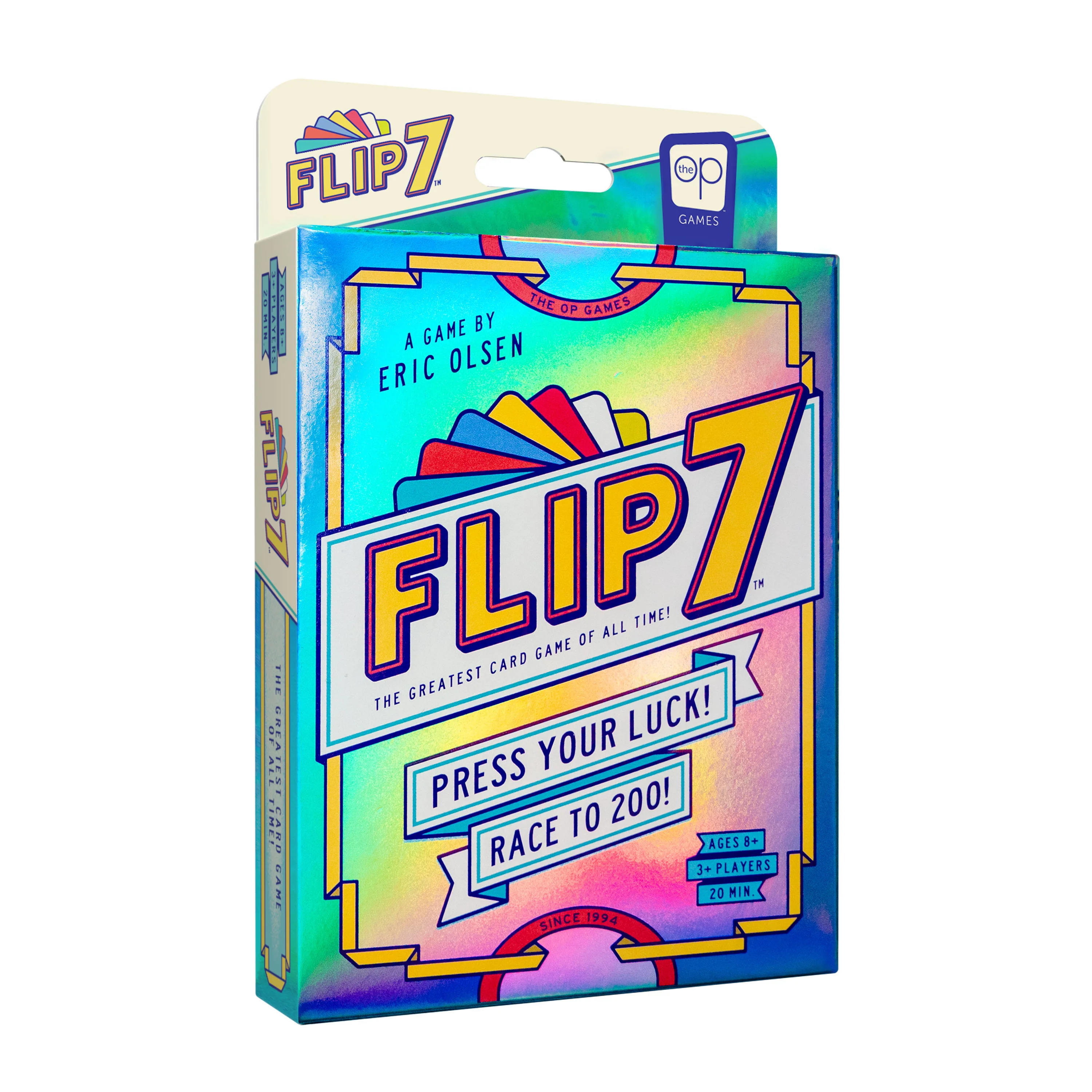 Sub 30 minute - Flip 7 Peg Edition press your luck format compact travel The Op Games Spiel des Jahres