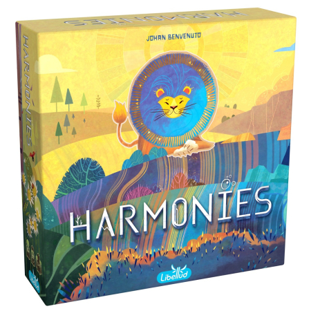 Abstract - Harmonies tile placement animale peisaje teritorii Libellud limba romana