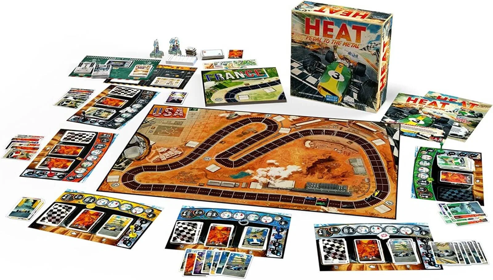 Heat Pedal to the Metal curse auto hand management Days of Wonder Spiel des Jahres [1]