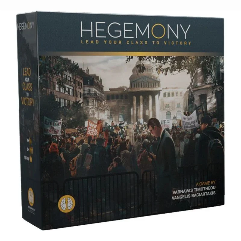 Politic - Hegemony Lead Your Class to Victory joc strategie heavyweight in limba engleza - cutia jocului si plansa cu Tabela de Politici
