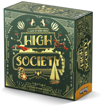 Sub 30 minute - High Society joc licitatie prestigiu Reiner Knizia Osprey Games victorian