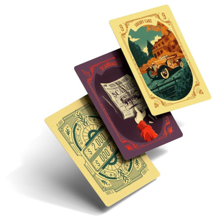 High Society joc licitatie prestigiu Reiner Knizia Osprey Games victorian [3]