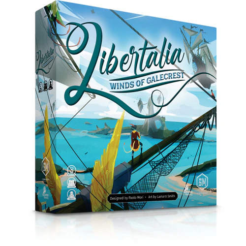 30-60 minute - Libertalia Winds of Galecrest hand management piraterie animala Stonemaier Paolo Mori