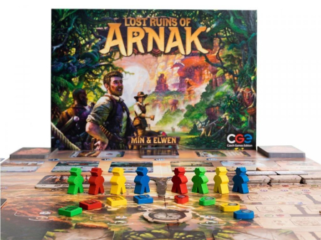 Lost Ruins of Arnak deck building worker placement explorare artefacte Czech Games [3]