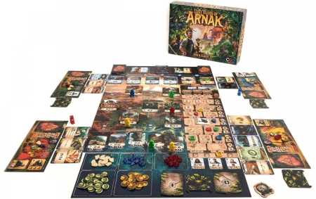 Lost Ruins of Arnak deck building worker placement explorare artefacte Czech Games [4]