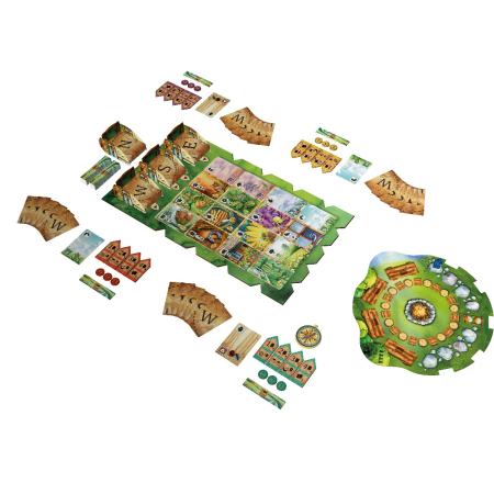 Meadow tableau building natura acuarela specii peisaje Rebel Studio limba romana [2]