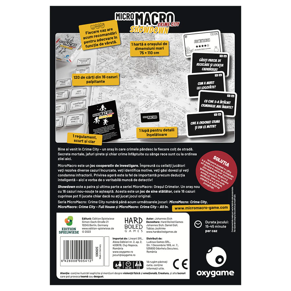 MicroMacro Crime City Showdown joc detectiv cooperativ RO [1]