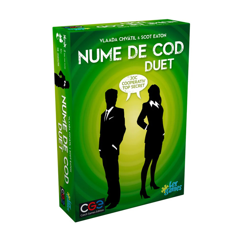 Jocuri pentru 2 jucători - Nume de Cod Duet joc cooperativ cuvinte 2 jucatori RO