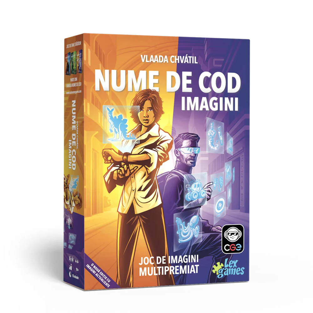Jocuri de Societate - Nume de Cod Imagini Codenames Pictures joc petrecere echipe RO