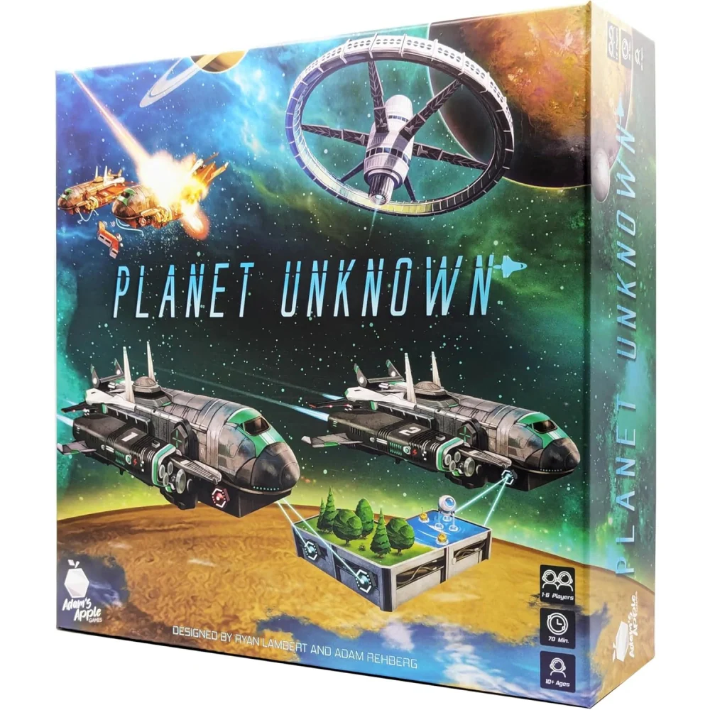 Construire de teritorii - Planet Unknown joc poliomino spatiu plasare piese EN