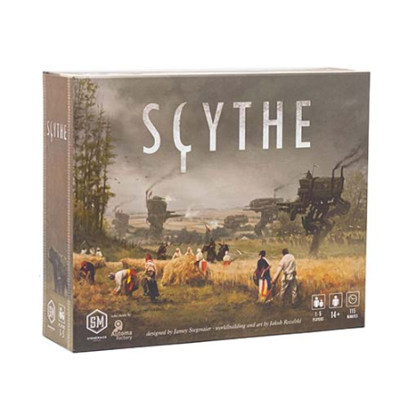 Bătălii - Scythe engine building area control Europa 1920 mech-uri Stonemaier Jakub Rozalski