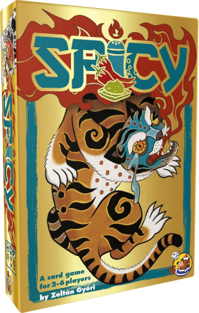 Animale - Spicy joc bluff carti fata jos finisaj auriu ilustratii coreene HeidelBAR Games